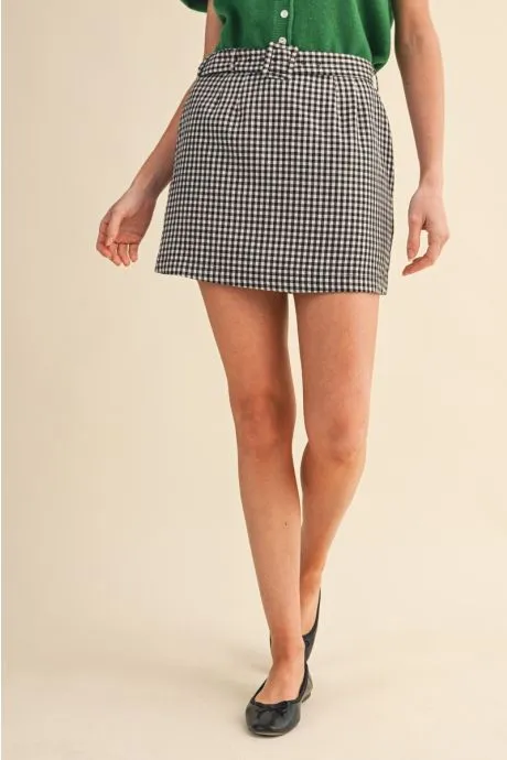 MSK4886-BLACK GINGHAM