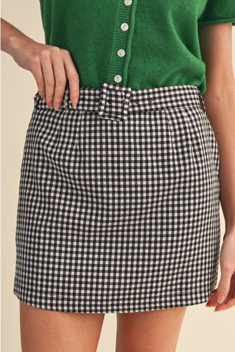 MSK4886-BLACK GINGHAM